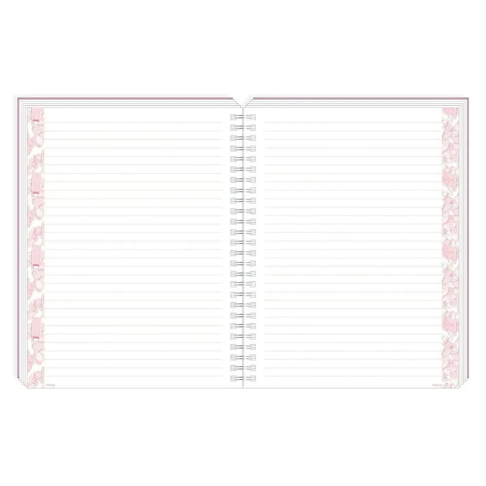 Disney Princess Light Pink Journal, 96 Lined Sheets, 6.5
